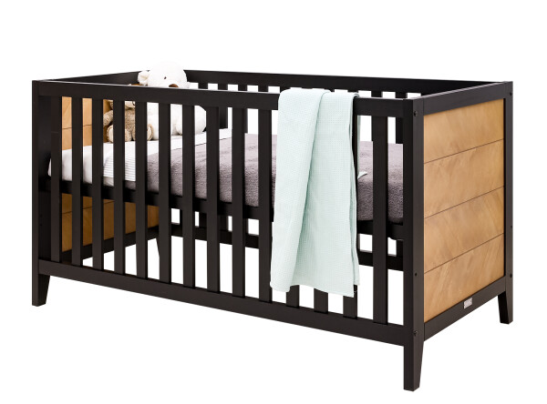 Job 2 piece nursery furniture set with bench bed Vintage Honey