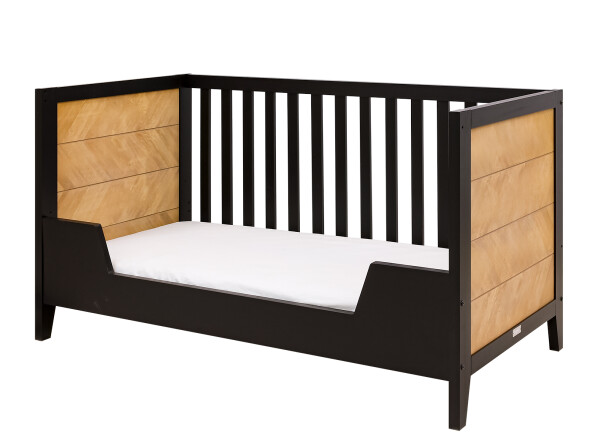 Job 2 piece nursery furniture set with bench bed Vintage Honey