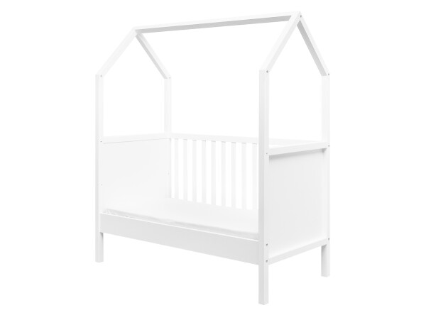 My First House/Corsica 2 piece nursery furniture set with cot bed White