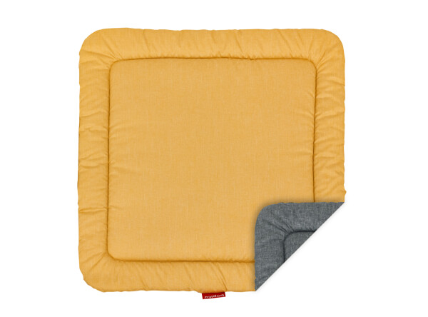 Playpen mat Caro Yellow/Anthracite