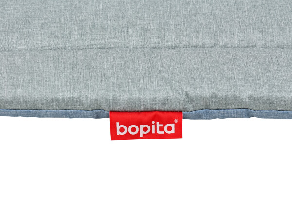 Tapis de parc Caro Bleu/Gris