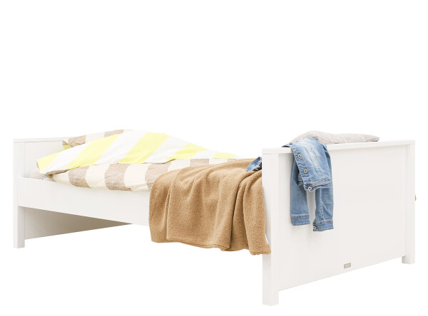 Twin bed 120x200 Jonne White