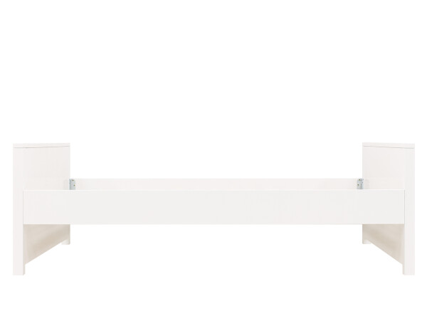 Twin bed 120x200 Jonne White