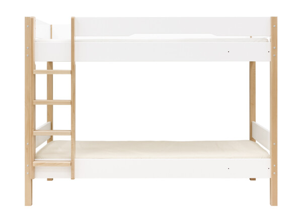 Bunkbed 90x200 Lucas White/Natural