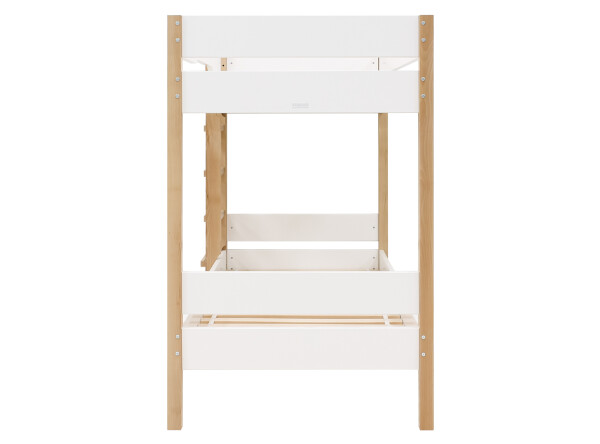Bunkbed 90x200 Lucas White/Natural