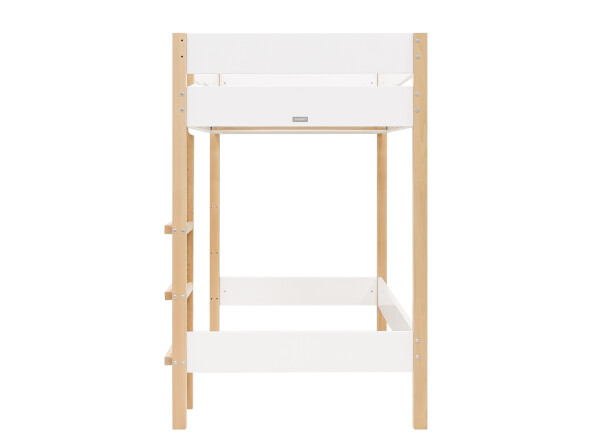 High sleeper 90x200 Lucas White/Natural