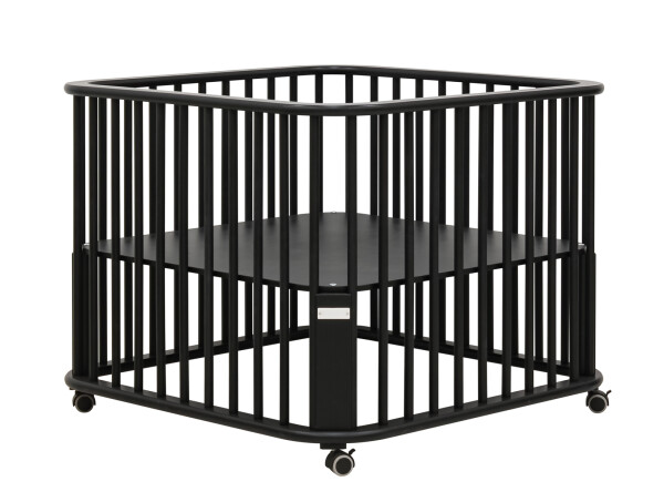 Playpen Caro incl. wheels Mat Black
