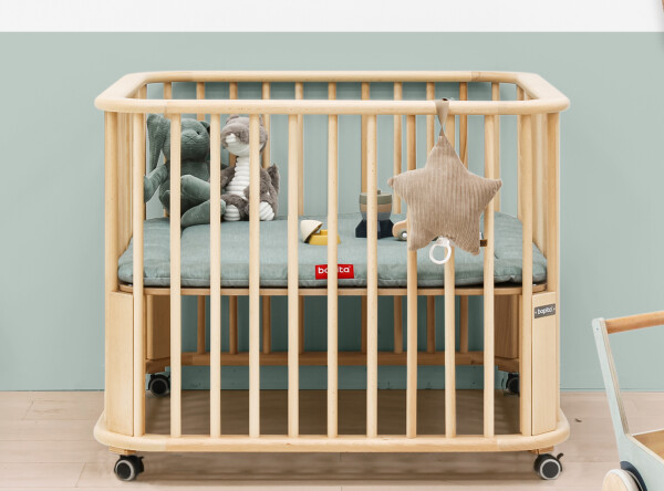 Playpen Caro incl. wheels Natural