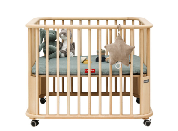 Box Caro incl. wielen Naturel