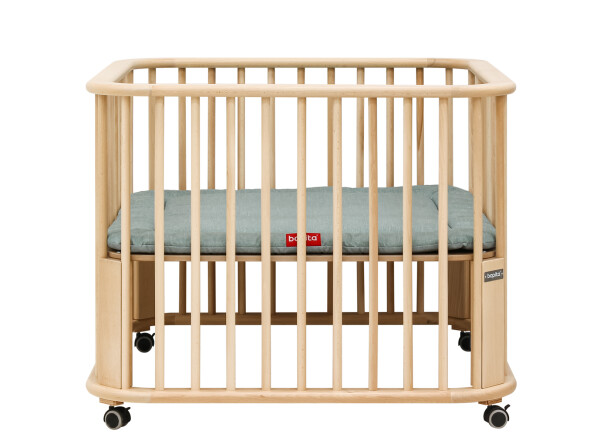 Box Caro incl. wielen Naturel