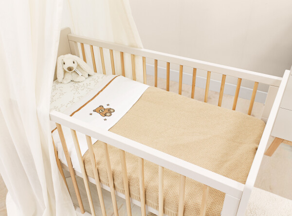 Bed 60x120 Lines Dune/Naturel