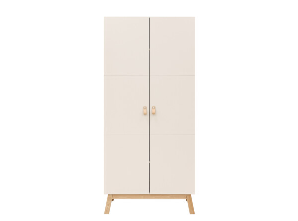 2-door wardrobe Lines Dune/Natural