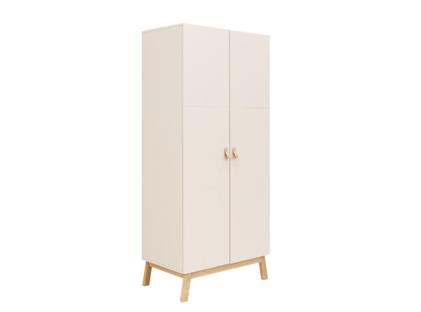 2-door wardrobe Lines Dune/Natural