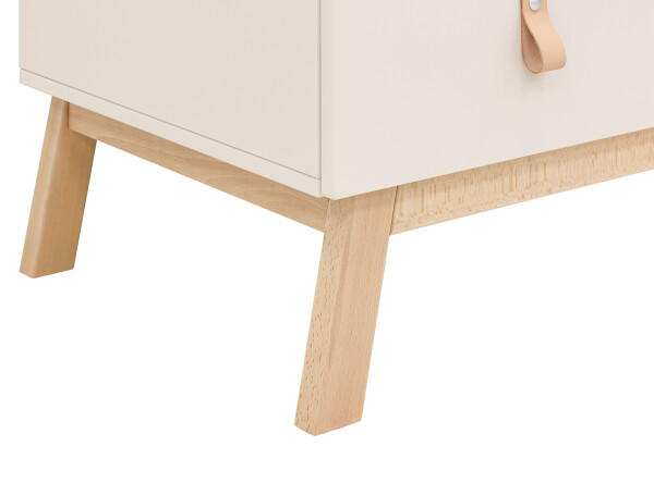 Dresser with 3 drawers Lines Dune/Natural