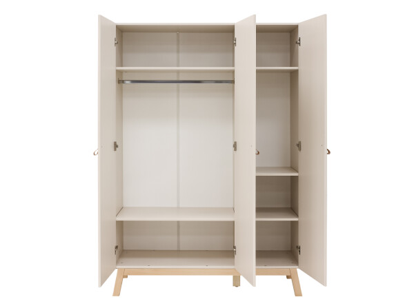 3-door wardrobe Lines Dune/Natural
