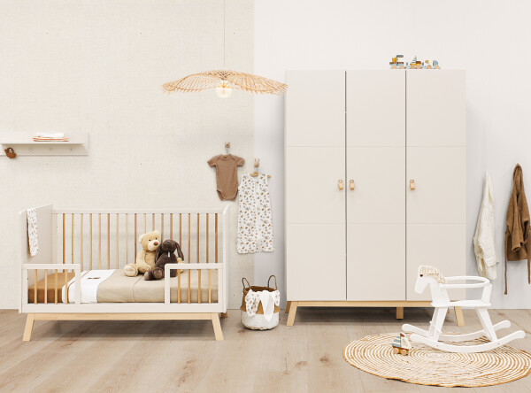 Bench bed 70x140 Lines Dune/Natural
