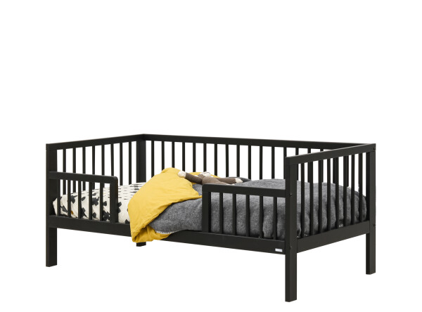 Toddler bed 70x140 Mara Matt Black