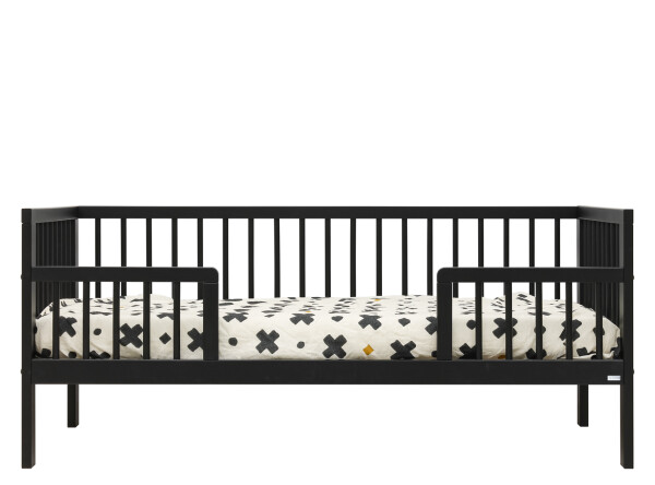 Toddler bed 70x140 Mara Matt Black