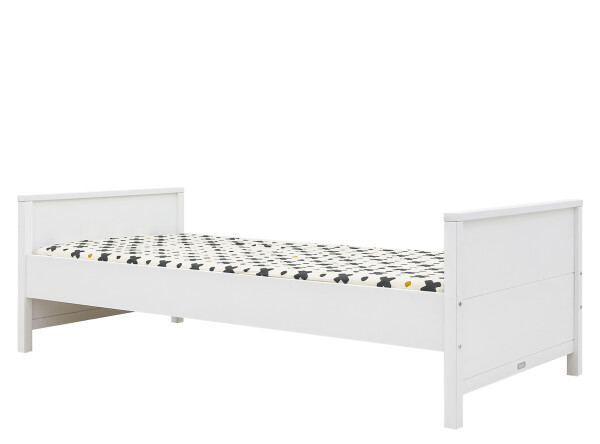 Bed 90x200 Noud White Wash
