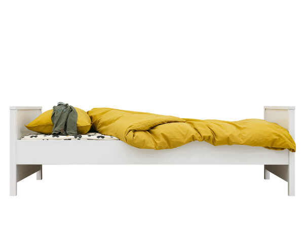 Bed 90x200 Noud White Wash