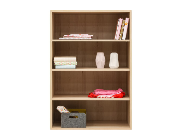 Librería para cama alta Lucas Natural