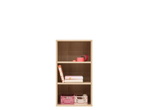 Bücherregal schmal für Halbhochbett Lucas Natural