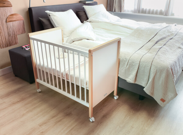 Co-sleeper 50x90 Flo White/Natural