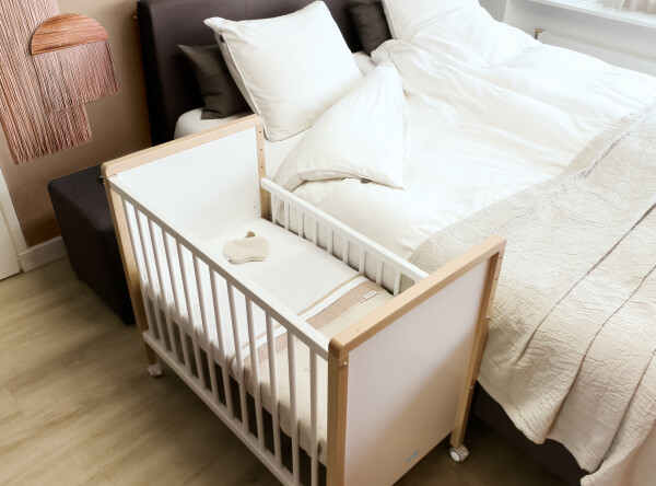 Co-sleeper 50x90 Flo White/Natural