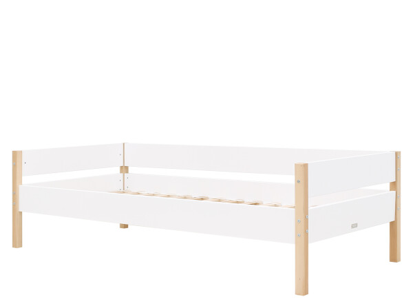 Bench bed 90x200 Lucas White/Natural