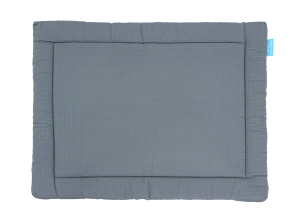 Playpen mat waffle Grey/Blue