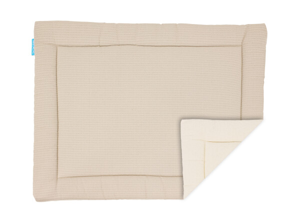 Playpen mat waffle Ecru/Beige