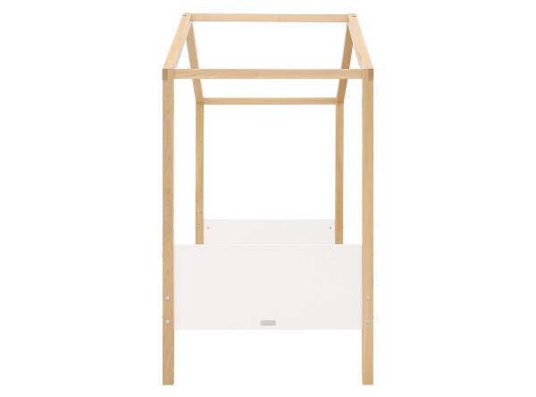 House bed 80x160 Liam White/Natural