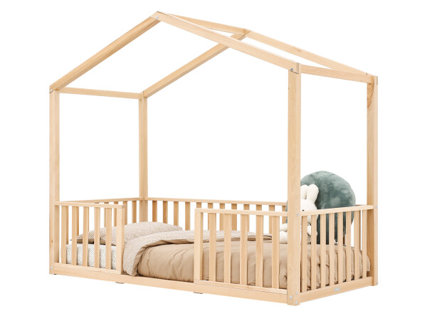 House bed 80x160 Robin Natural