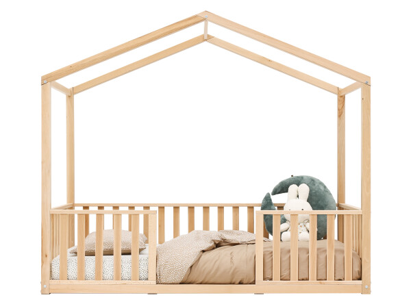 House bed 80x160 Robin Natural