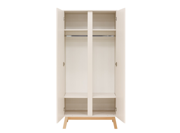 2-door wardrobe Saba Dune/Natural