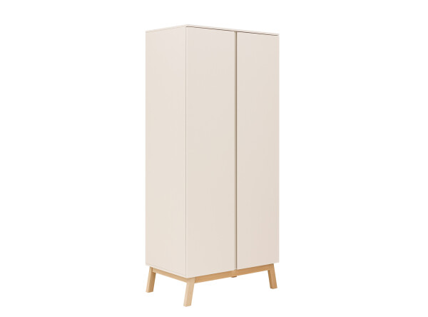 2-door wardrobe Saba Dune/Natural