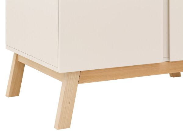 2-door wardrobe Saba Dune/Natural