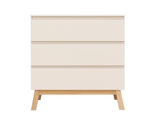 Dresser with 3 drawers Saba Dune/Natural