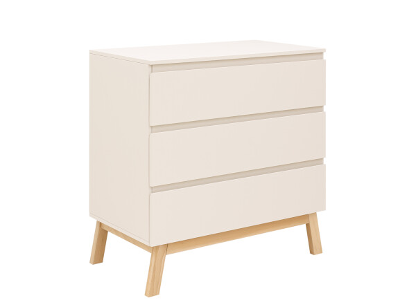 Dresser with 3 drawers Saba Dune/Natural