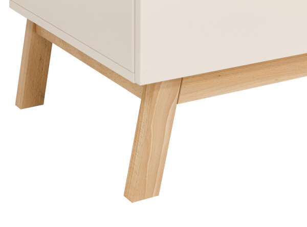 Dresser with 3 drawers Saba Dune/Natural