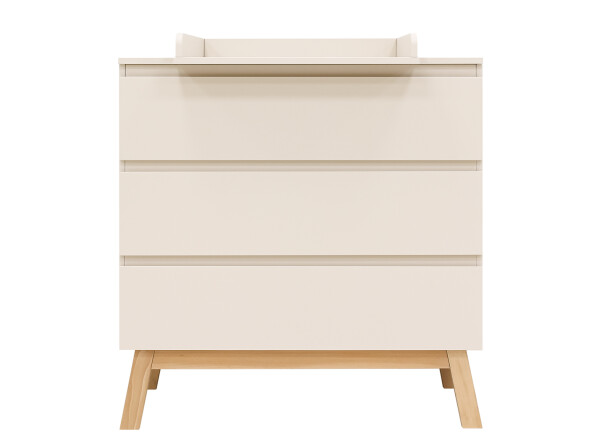 Dresser with 3 drawers Saba Dune/Natural