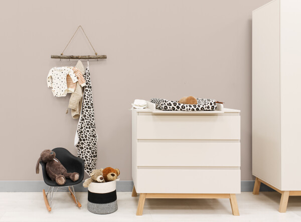Dresser with 3 drawers Saba Dune/Natural