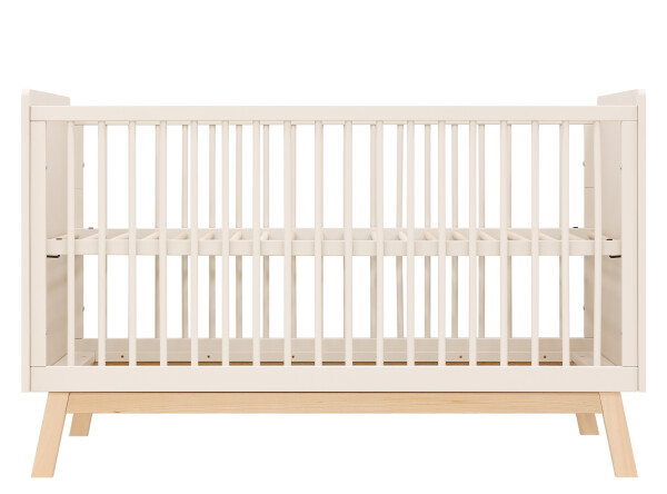 Saba 2 piece nursery furniture set with bench bed Dune/Natural