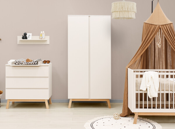 Saba 3-delige babykamer Dune/Naturel