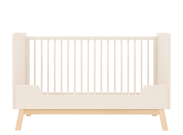 Saba 3 piece nursery furniture set with bench bed Dune/Natural