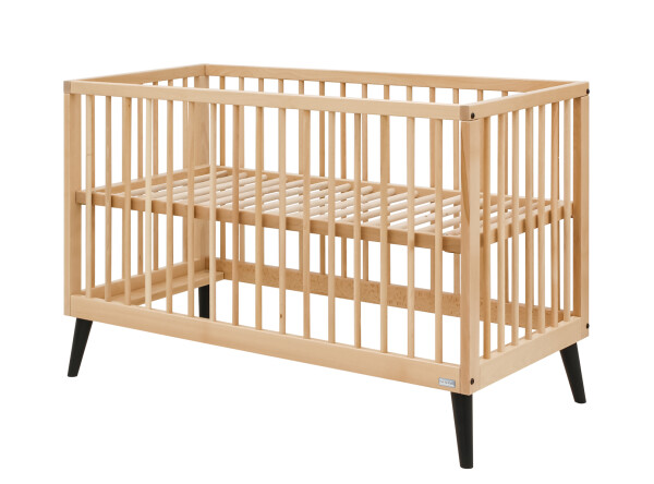 Fay 2-part nursery Natural/Matt Black