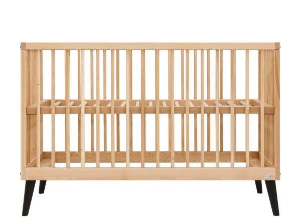 Fay 2-part nursery Natural/Matt Black