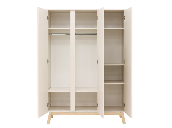 3-door wardrobe Saba Dune/Natural