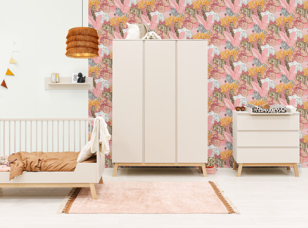 3-door wardrobe Saba Dune/Natural